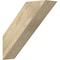 Ekena Millwork 6"W x 20"D x 20"H Traditional Rough Sawn Knee Brace, Douglas Fir BRC06X20X20TRA00RDF - alternate 1